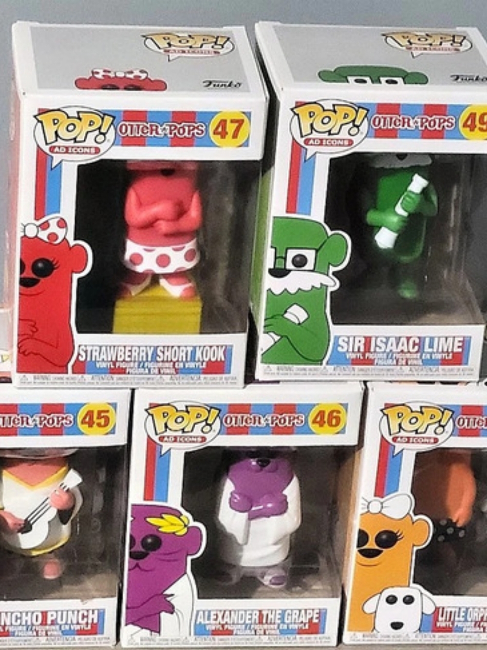 Funko Otter Pops Pop! Ad Icons 5-Figure Set